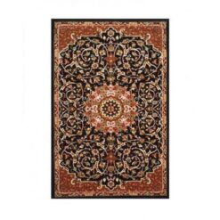 Arash Persian Rug - 80 x 120 cm - Black & Brown