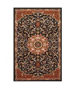 Arash Persian Rug - 80 x 120 cm - Black & Brown