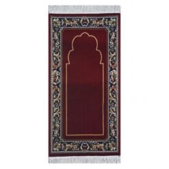Janamaz Rug - Maroon