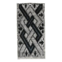 Amory Shaggy Rug - Silver & Black