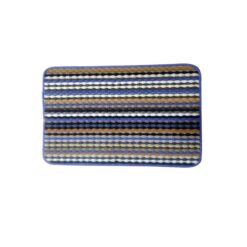 Rubber &Amp; Polyester Foot Mat - Multicolor