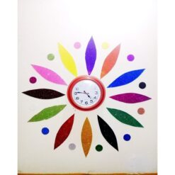 Glitter Wall Clock Decor No 1006 With Wall Clock