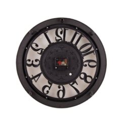 Antique Hollow Wall Clock - Gray - 14X14