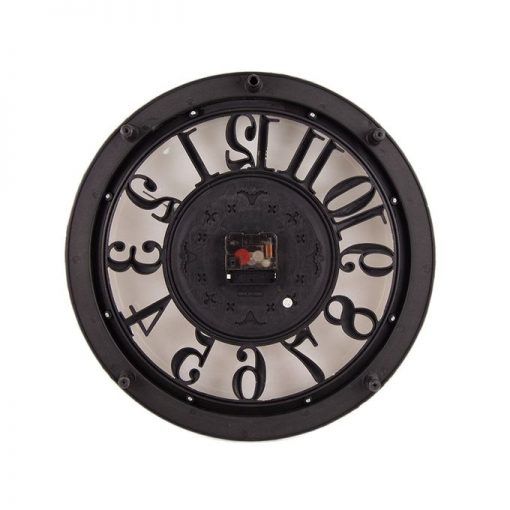 Antique Hollow Wall Clock - Gray - 14x14"