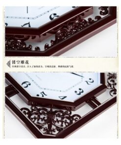 Wall Clock - Brown - Image 2