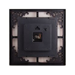 Stylish Golden Center Dial Wall Clock 15X15&Quot; - Maroon