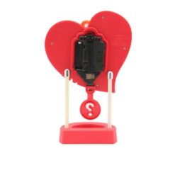 Love Sign 3D Table Clock - Pink 5 Love Sign 3D Table Clock - Pink