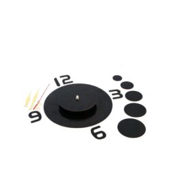 Fancy Wall Clock - Black