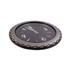 Simple And Stylish Wall Clock - Silver And Black