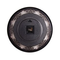 Stylish Golden Center Dial Wall Clock 16X16&Quot; - Maroon