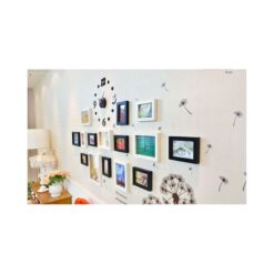 Wall Decor Set Sf2 (Clock, Frames, Wall Stickers)