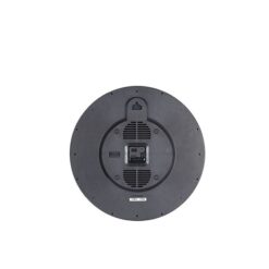 Pwc-196B - Double Plated Structured Embellished Dial Numbers Wall Decor Clock