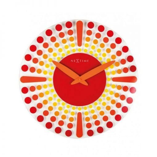 Dreams Time Red Wall Clock - Netherlands