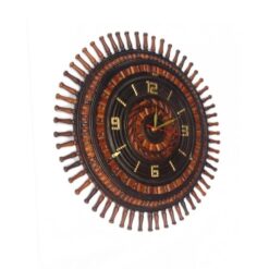 Sheesham Wood Medium Wall Clock D2 - Brown