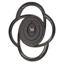 100 Black Fancy Wall Clock - 24X19&Quot;