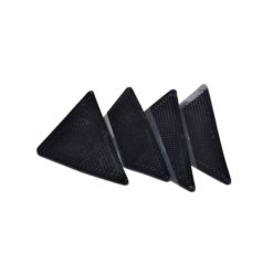 Pack Of 4 - Anti Skid Rug Grippers - Black