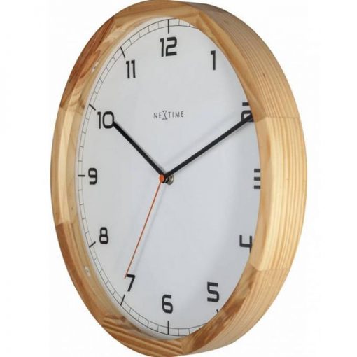 3154 - Company Light Wood - Wall Clock - Netherlands