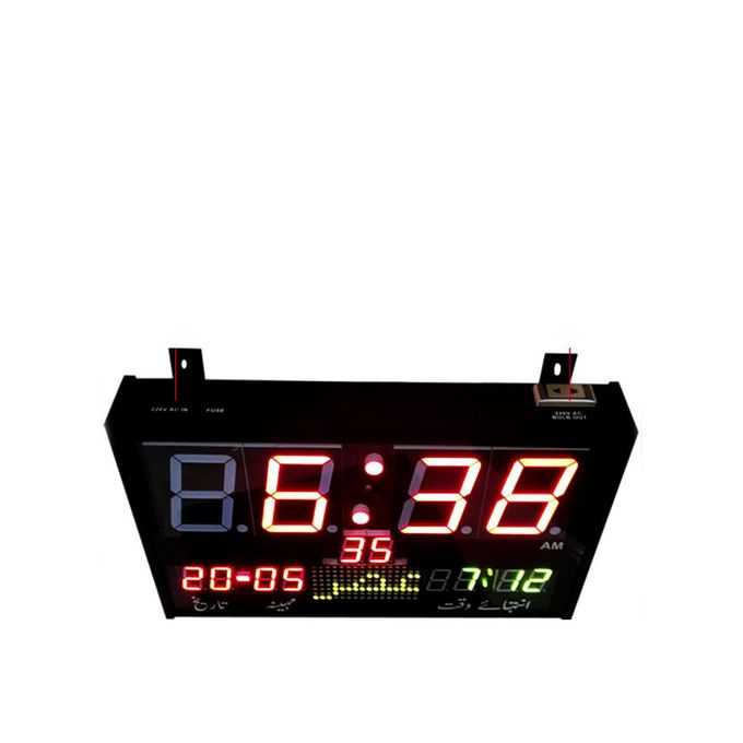 Z S C -4I - Namaz Clock - Black 5 Z S C -4I - Namaz Clock - Black - Image 4
