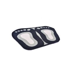 Pack Of 4 - Multicolor Door Mat Foot Shape 9 Pack Of 4 - Multicolor Door Mat Foot Shape
