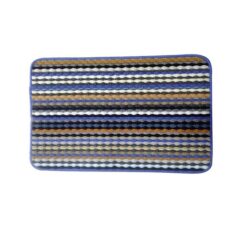 Pack Of 3 - Rubber &Amp; Polyester Foot Mat – Multicolor