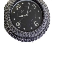 Wall Clock Fancy Black