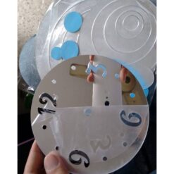 3D Acrylic Wall Stickers Home Decor - Silver