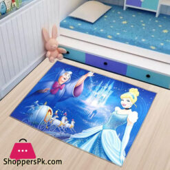 3D Printed Carpet for Kid’s Bedroom – Cinderella – 3 x 5 Feet