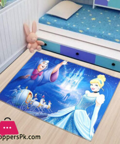 3D Printed Carpet for Kid’s Bedroom – Cinderella – 3 x 5 Feet