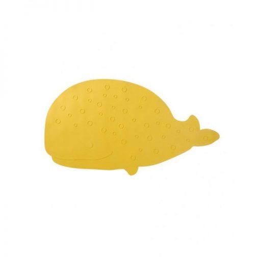 O T R -21 - Anti Slip Children Mat Whale Shape - Yellow