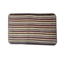 Pack Of 3 - Rubber &Amp; Polyester Foot Mat – Multicolor