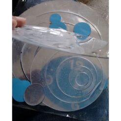 3D Acrylic Wall Stickers Home Decor - Silver