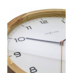 3154 - Company Light Wood - Wall Clock - Netherlands