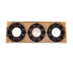 3In1 Wall Clock &Amp; Mirrors - 2645Vqwsfcmhjurtrsdkojiu