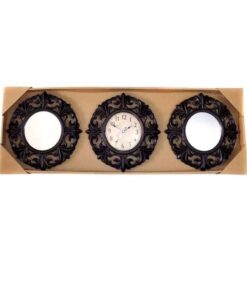 3In1 Wall Clock &Amp; Mirrors - 2645Vqwsfcmhjurtrsdkojiu - Image 4