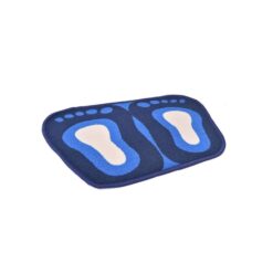 Pack Of 4 - Multicolor Door Mat Foot Shape 11 Pack Of 4 - Multicolor Door Mat Foot Shape