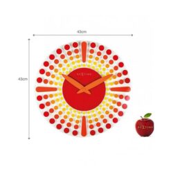 Dreams Time Red Wall Clock - Netherlands