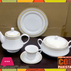 75 Pieces Dinner Set Fine Porcelain Bone China Q1