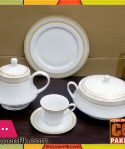 75 Pieces Dinner Set Fine Porcelain Bone China Q1