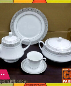 75 Pieces Dinner Set Fine Porcelain Bone China Q3