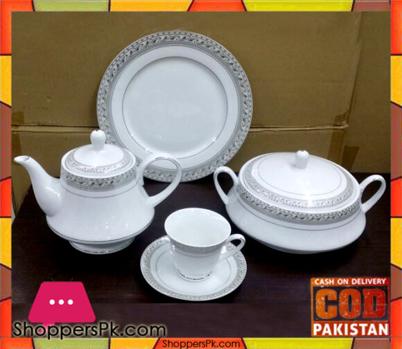 75 Pieces Dinner Set Fine Porcelain Bone China Q3