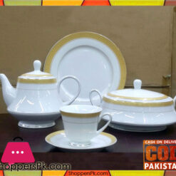75 Pieces Dinner Set Fine Porcelain Bone China Q4