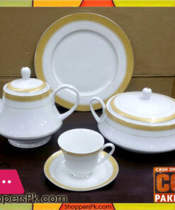 75 Pieces Dinner Set Fine Porcelain Bone China Q4