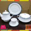 75 Pieces Dinner Set Fine Porcelain Bone China Q5