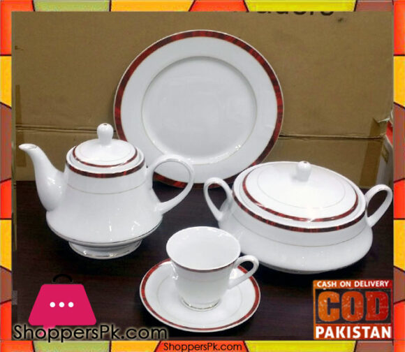 75 Pieces Dinner Set Fine Porcelain Bone China Q6