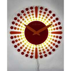 Dreams Time Red Wall Clock - Netherlands