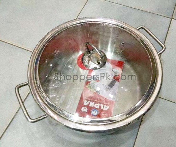 Alpha Durable Cuisine Casserole Stainless Steel 8 Pieces Set