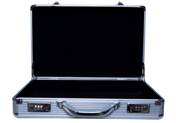 Aluminium-Executive-Briefcase-Silver-3