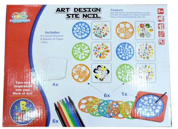 Art Design Stencil For Kid Aq1