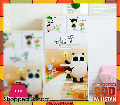 Baby Clothes Storage Drawer Plastic Panda A61