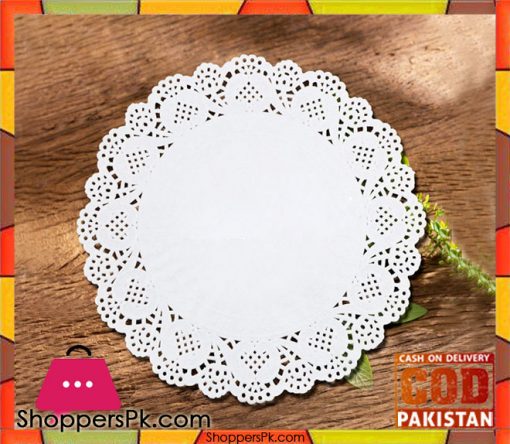 Doilies Baking Paper Mats 8 - inch Pack of 50 Pieces
